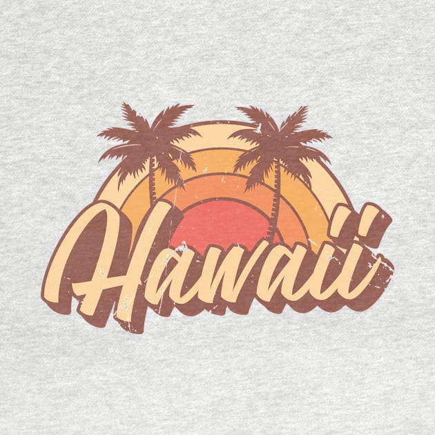 Hawaii Vintage Summer Vacation Design by dk08